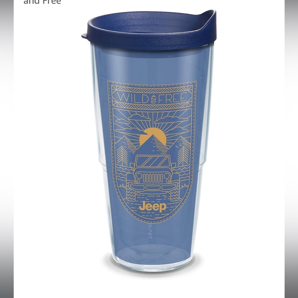 Jeep Wild and Free Tervis like new
